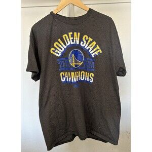 Golden State Warriors 2021-2022 NBA Champions Grey T-shirt Size XL